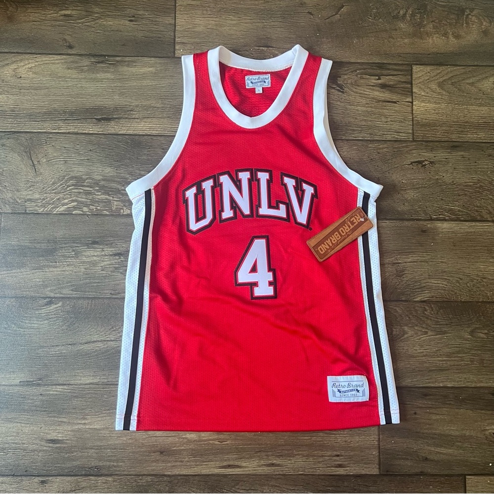 Original Retro Brand Men's UNLV Larry Johnson Throwback Jersey Size Small